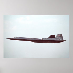 Póster Blackbird SR-71