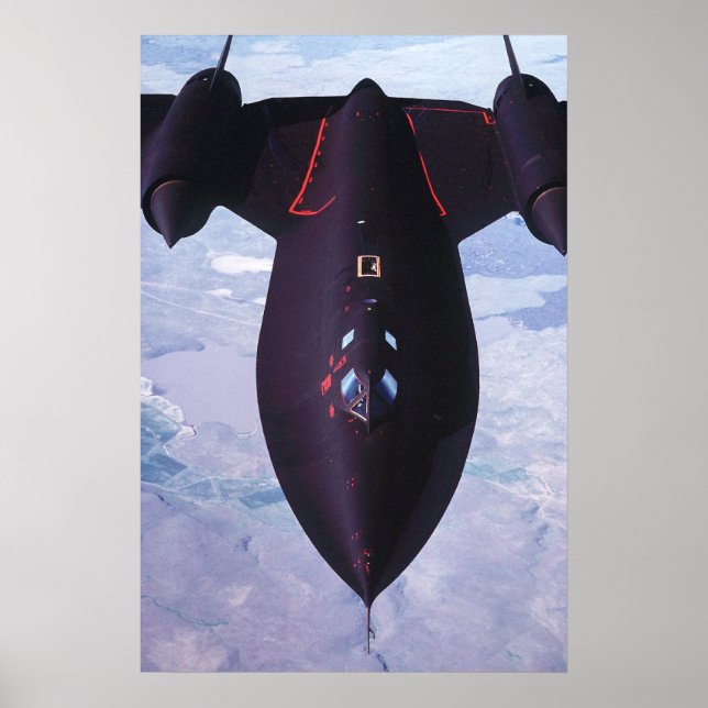 Póster Blackbird SR-71 (Frente)