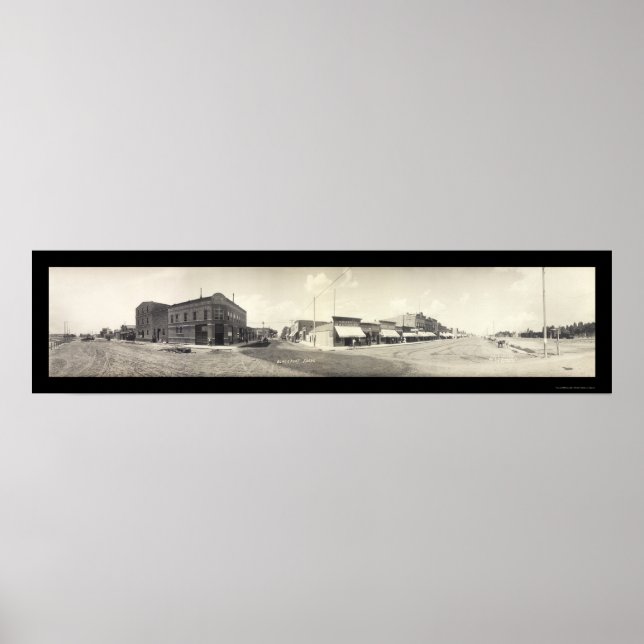 Póster Blackfoot, ID Photo 1909 (Frente)