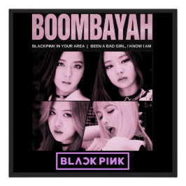 Póster BlackPink BoomBayah