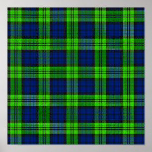 Póster Blackwatch Plaid Tartan