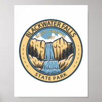 Blackwater Falls State Park West Virginia Badge