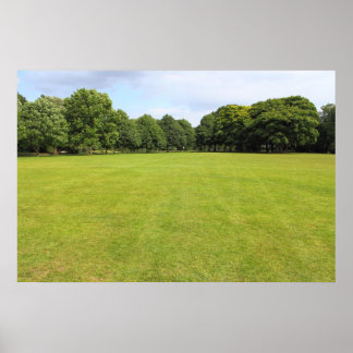 Póster Blackweir Fields, Bute Park, Cardiff