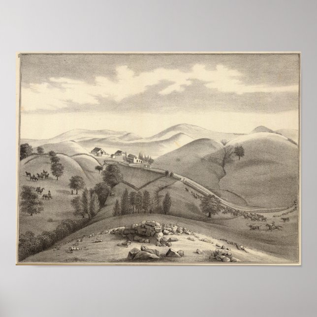 Póster Blacow farm, Mission Peak (Frente)