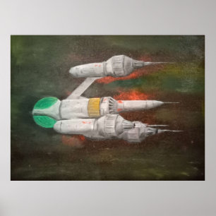 Póster Blakes 7 Liberator DSV