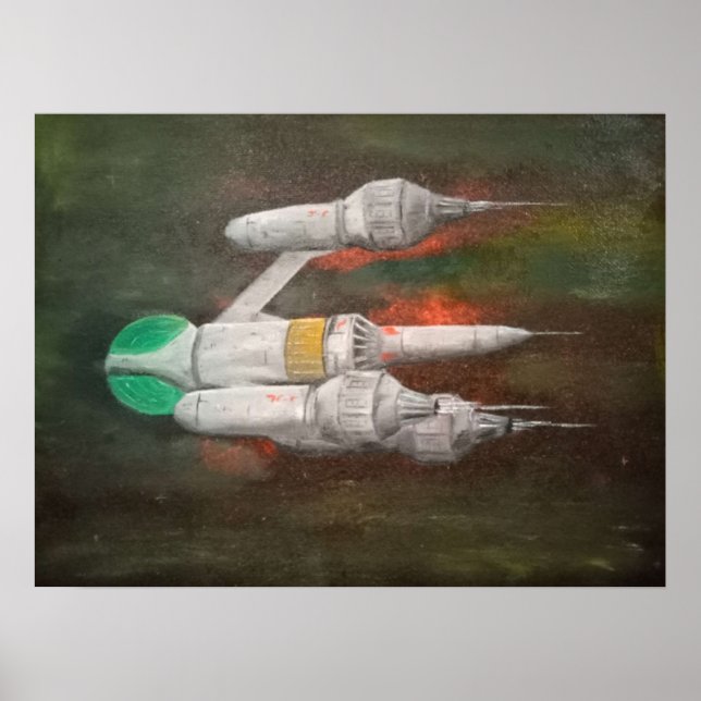 Póster Blakes 7 Liberator DSV (Frente)