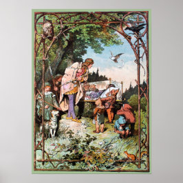 Póster Blancanieves y los siete enanos