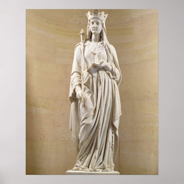 Póster Blanche de Castilla (1188-1252) Reina de Francia,  (Frente)