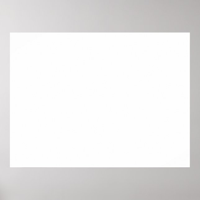 Póster Blanco (Frente)