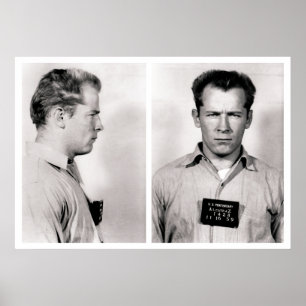 PÓSTER BLANCO BLOG ALCATRAZ MUGSHOT 1959