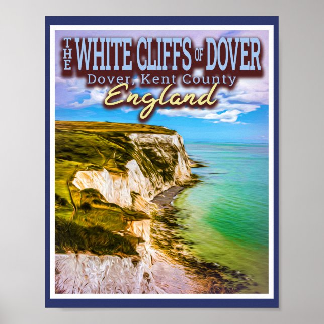 PÓSTER BLANCO DE LA PUERTA - SUPERFICIE KENT (Frente)