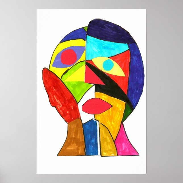 Póster Blanco - poster infantil Sam Hoover (Frente)