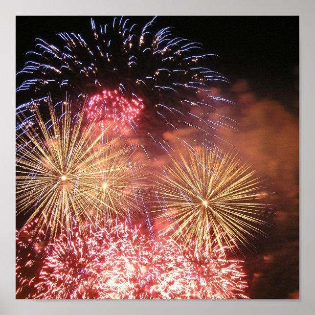 Póster Blanco rojo y auge (Frente)