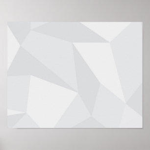Póster Blanco, sencillo, moderno, urbano, fresco, moderno