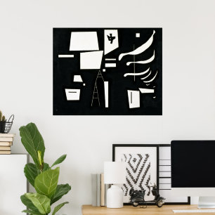 Póster Blanco – Suave y Duro Kandinsky