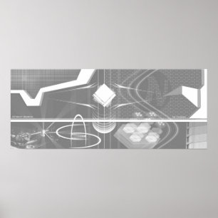 Póster Blanco y negro