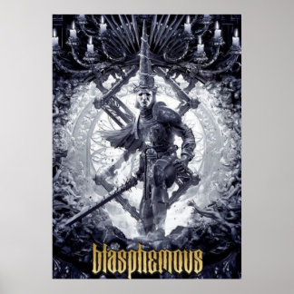 Póster Blasfemo