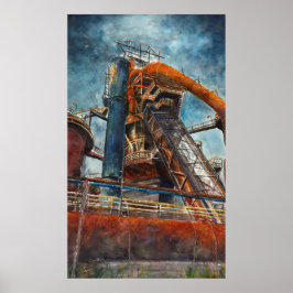 Póster Blast Furnace