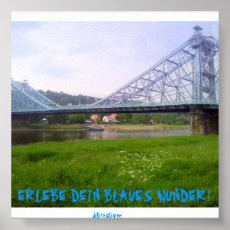 Póster Blaues Wunder Dresden
