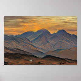 Póster Blaven, Isla de Skye, Escocia