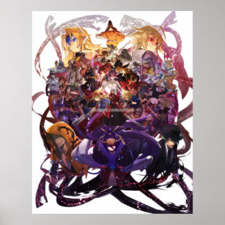 Póster Blazblue Todos los caracteres