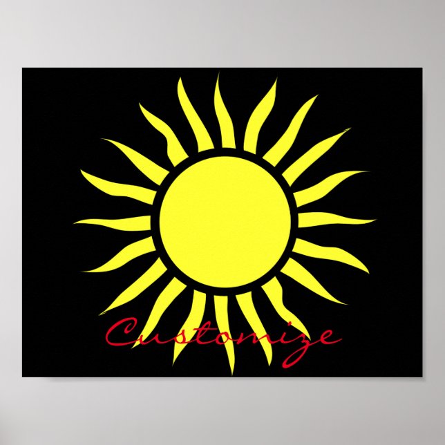 Póster Blazing Sun Thunder_Cove (Frente)