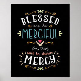 Póster Blessed are the Merciful Art Print