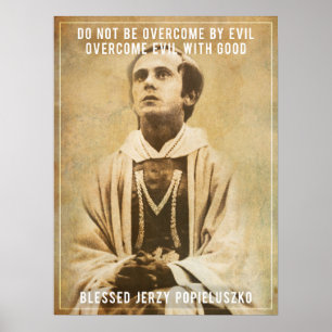 Póster Blessed Jerzy Popiełuszko Poster