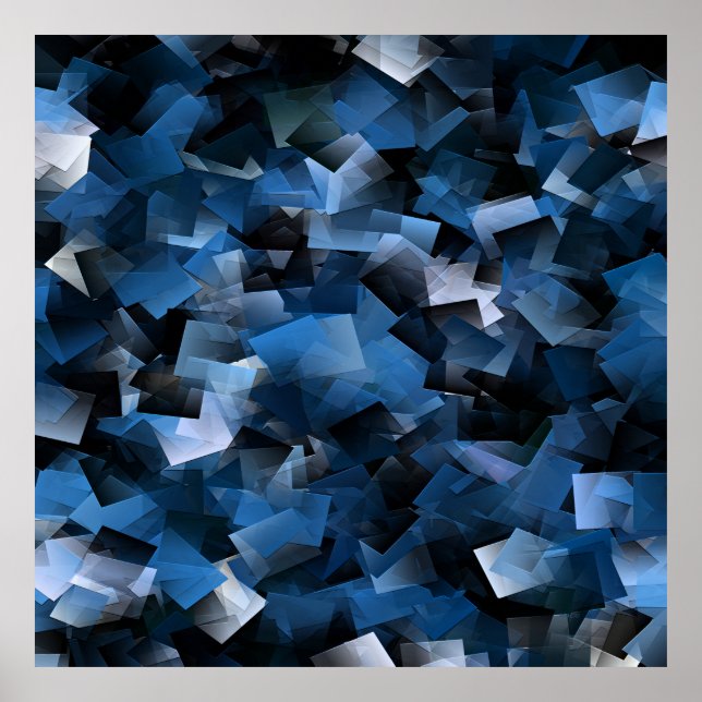 Póster Bleu Storm......, (Frente)