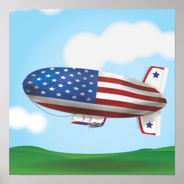 Póster Blimp USA (Frente)