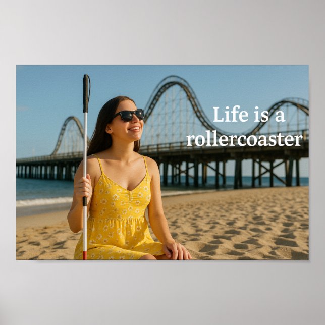 Póster Blind Awareness Summer Poster Life is ... (Frente)