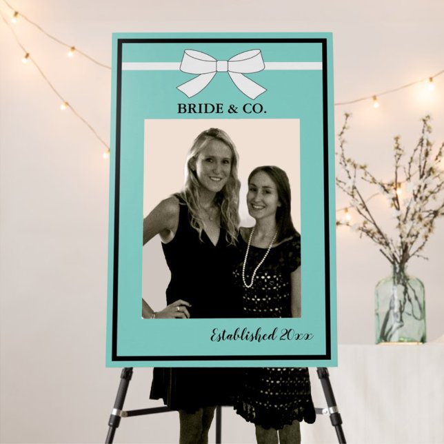 Póster Bling & Glam Fabulous Bridal Shower Booth (Subido por el creador)