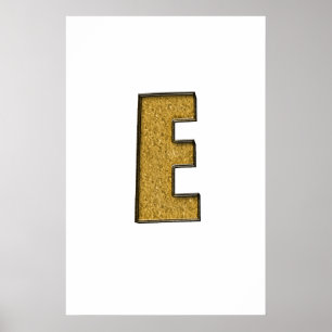 Póster Bling Gold E