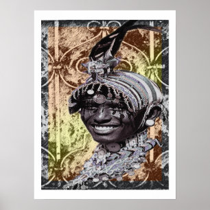 Póster Bling tribal