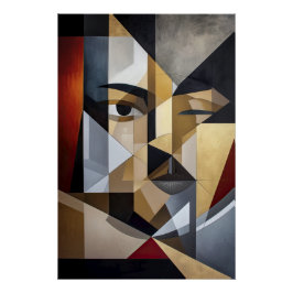 Póster Blinking Abstraction