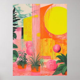 Póster Bliss botánico: Armonía solar