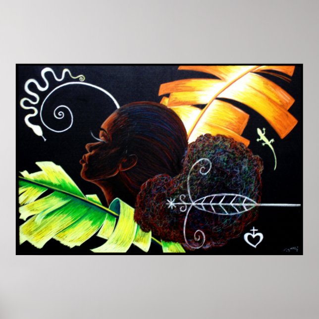 Póster Bliss Pastel (Frente)