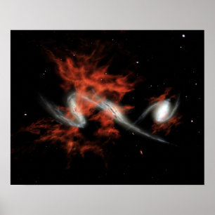 Póster Blobs galácticos gigantes