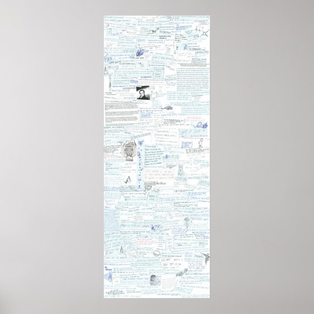 Póster bloc de notas dos (Frente)