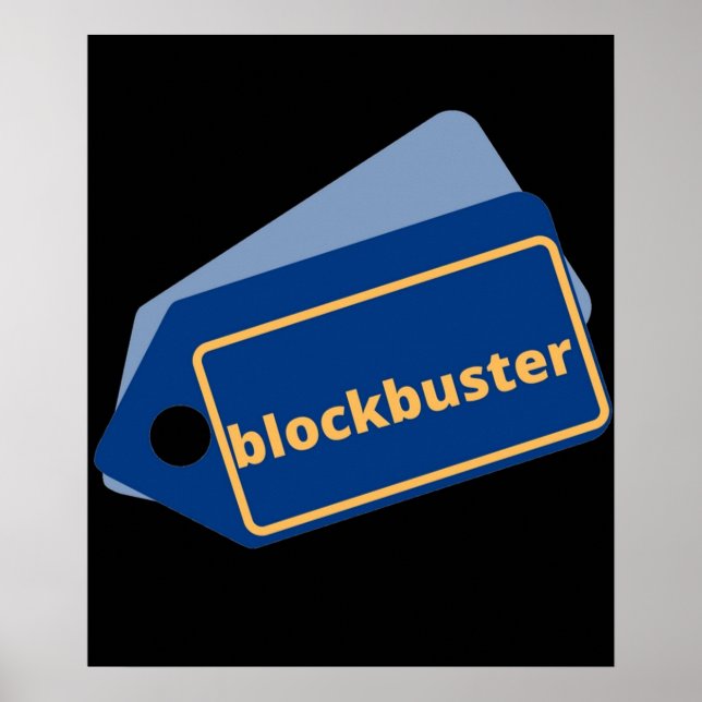 Póster Blockbuster (Frente)
