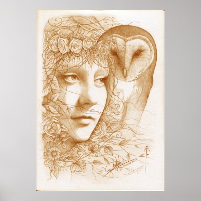 Póster Blodeuwedd (Frente)
