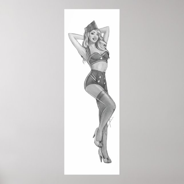 Póster Blonde Bombshell (Frente)