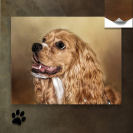 Póster Blonde Cocker Spaniel Poster