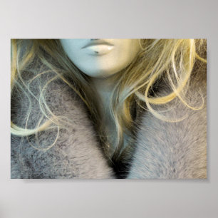 Póster Blonde Mannequin