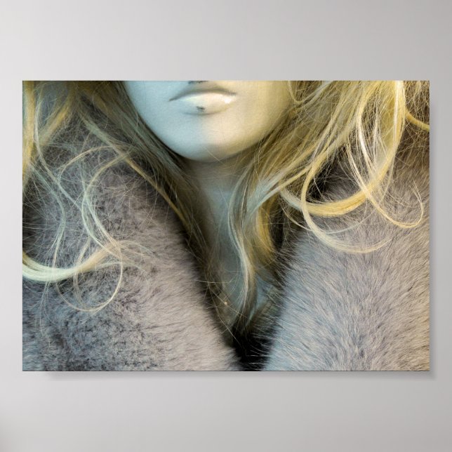 Póster Blonde Mannequin (Frente)