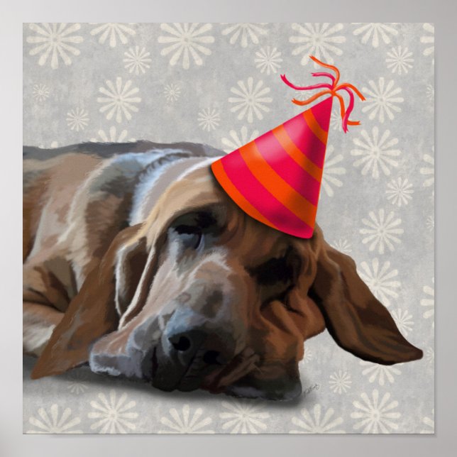 Póster Bloodhound después del Fiesta (Frente)