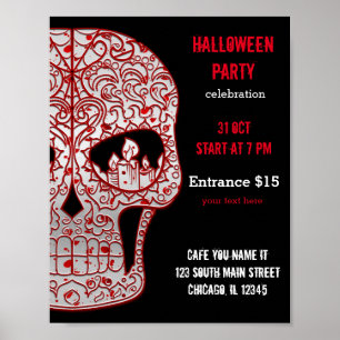 Póster Bloody Sugar Skull