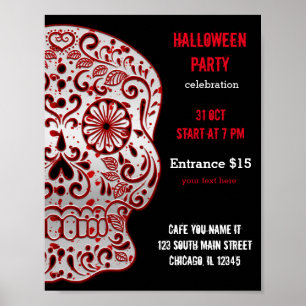 Póster Bloody Sugar Skull