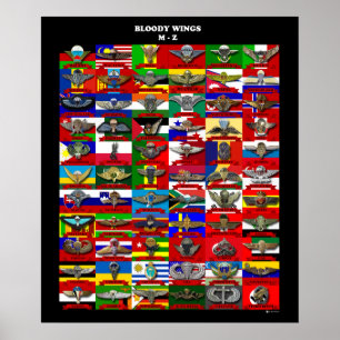 Póster Bloody Wings 2 pósteres (engl.)