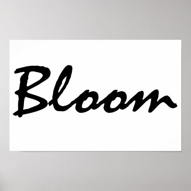 Póster Bloom (Frente)